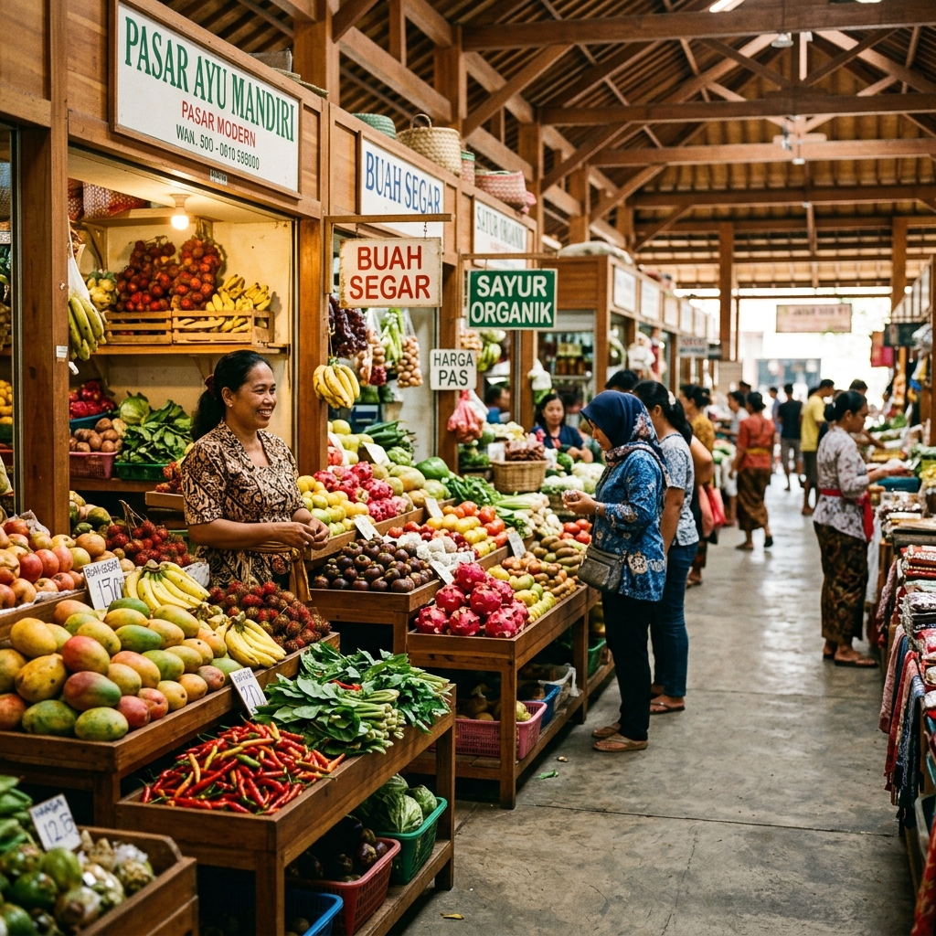 Modernisasi Pasar Tradisional